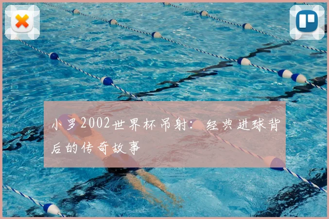 小罗2002世界杯吊射：经典进球背后的传奇故事